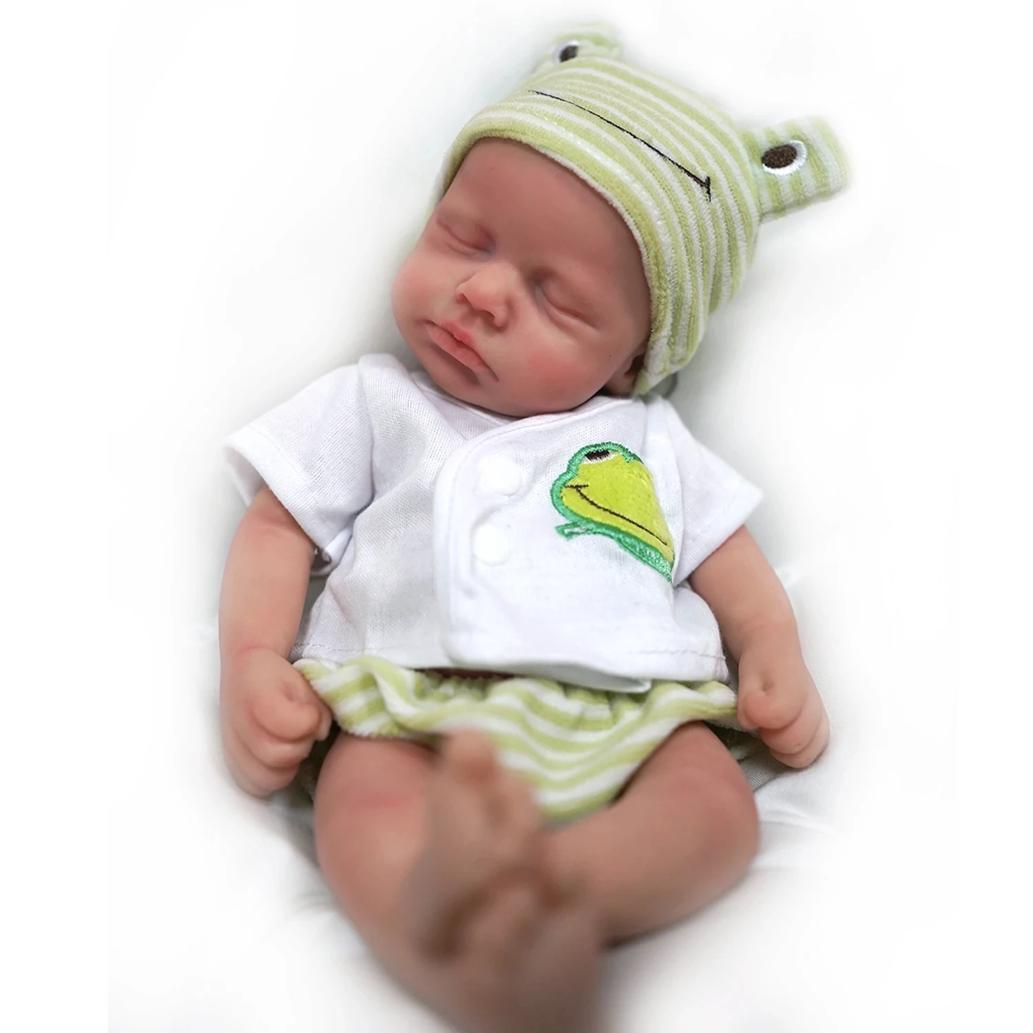 Reborn Baby Doll Silicone Realistic - Muñeca de bebé de silicona de