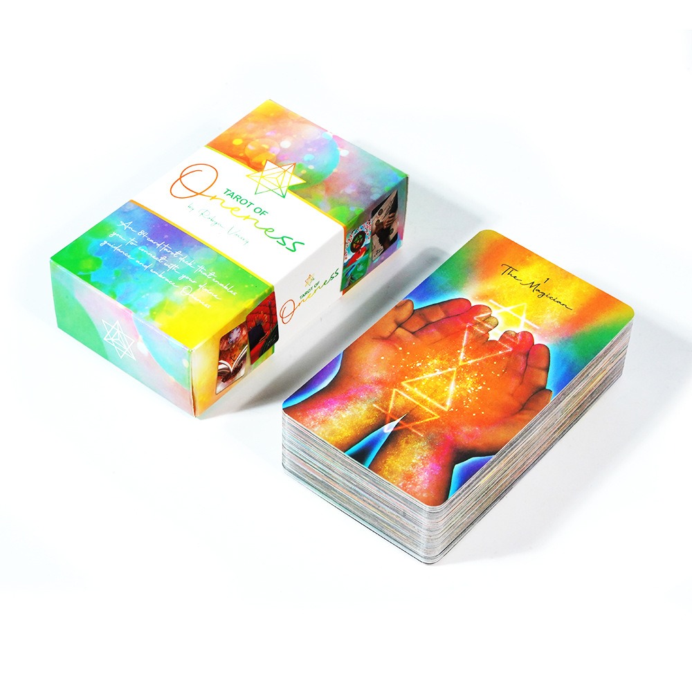 Tarot Cards Deck With Guidebook - Tarot of Oneness 10,3*6 Cm 78
