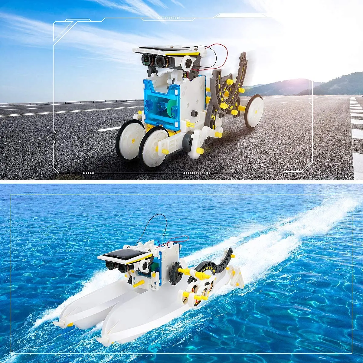 Stem Solar Robot Kit For Kids - Kits de juguetes de Robot Solar