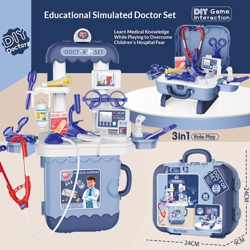 Educational Toys - Juego de simulación de estación médica