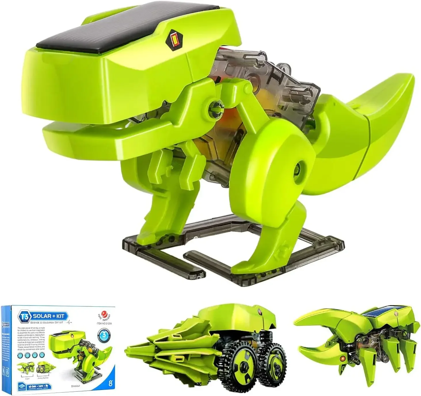 Stem Solar Robot Kit For Kids - Kit de Robot Solar 3 en