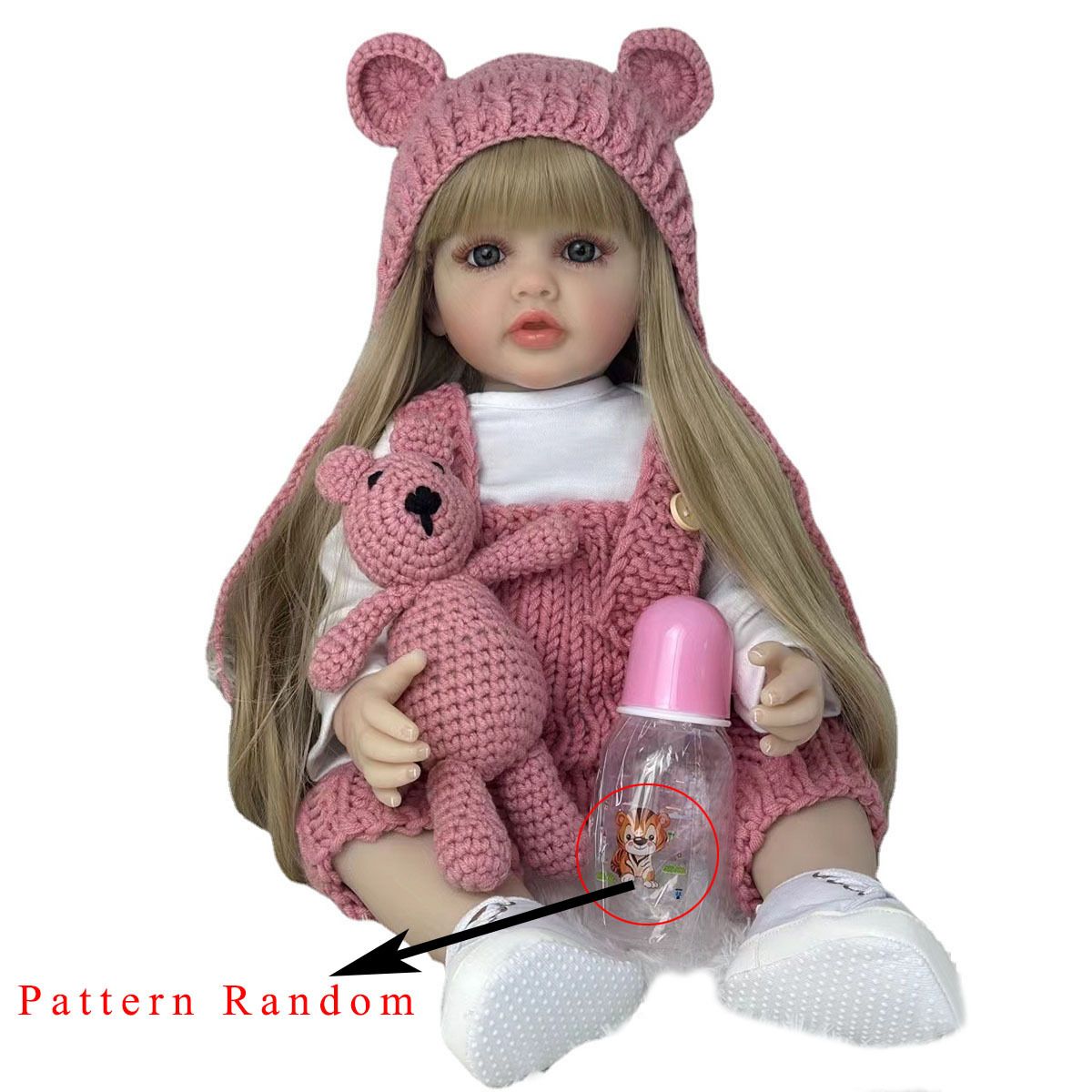 Reborn Baby Doll Silicone Realistic - BZDOLL-Muñeca Reborn realista de silicona suave,