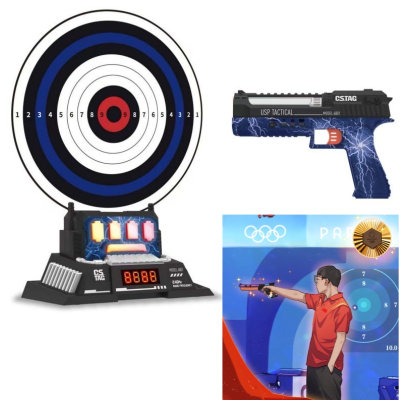 Educational Toys - CSTAG AI-Juego de pistola láser para