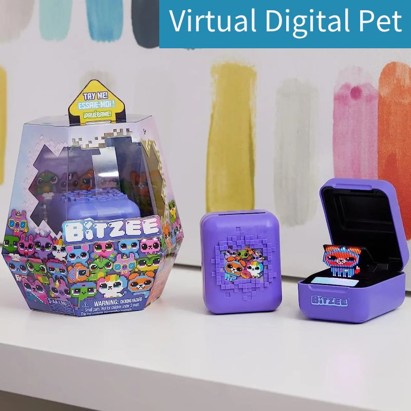 Tamagotchi Electronic Pet Virtual - Juguete Bitzee Tamagotchi, Mascota Digital Virtual