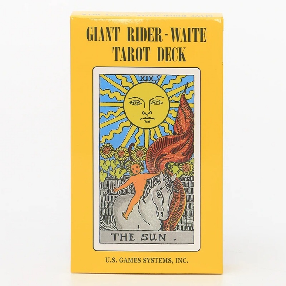 Tarot Cards Deck With Guidebook - Baraja de Tarot clásica grande de