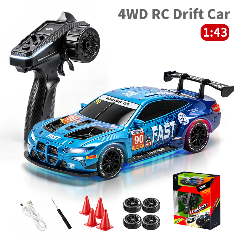Rc Drift Car 1 24 Scale 4Wd - 2026 4DRC Coche RC de Deriva