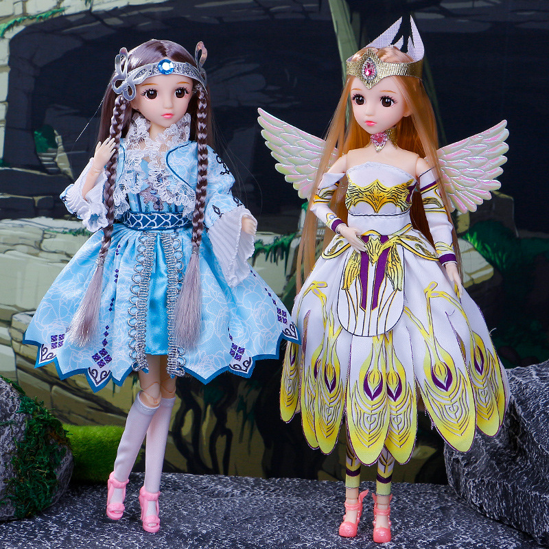 Bjd Doll 1 6 Full Set With Clothes - Muñeca Bjd de 30cm de altura,