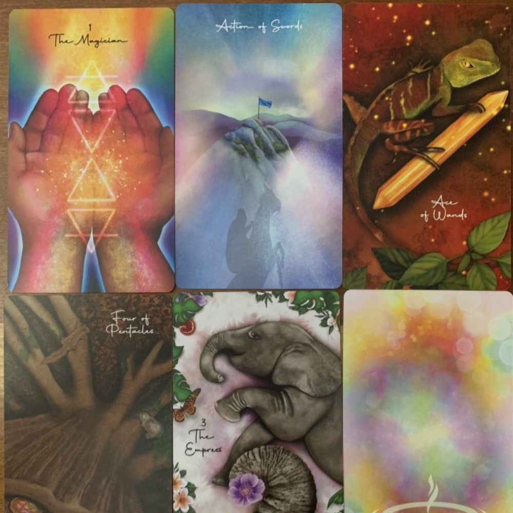 Tarot of Oneness 10,3*6 Cm 78  - Tarot Cards Deck With Guidebook reseña y precio