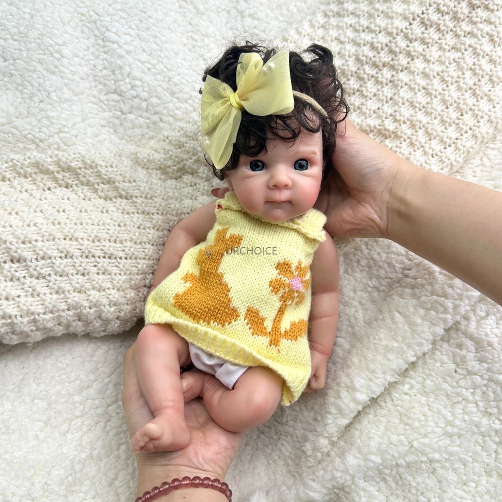 Muñeca mini Bettie reborn 12 p - Reborn Baby Doll Silicone Realistic reseña y precio