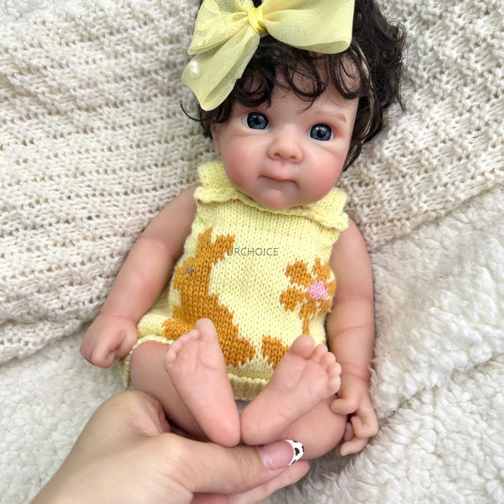 Muñeca mini Bettie reborn 12 p - Reborn Baby Doll Silicone Realistic reseña y precio