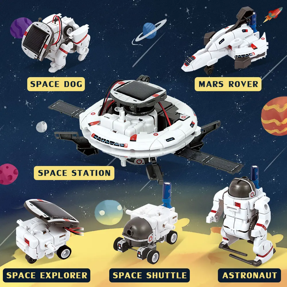 Kits de juguetes de Robot Sola - Stem Solar Robot Kit For Kids reseña y precio