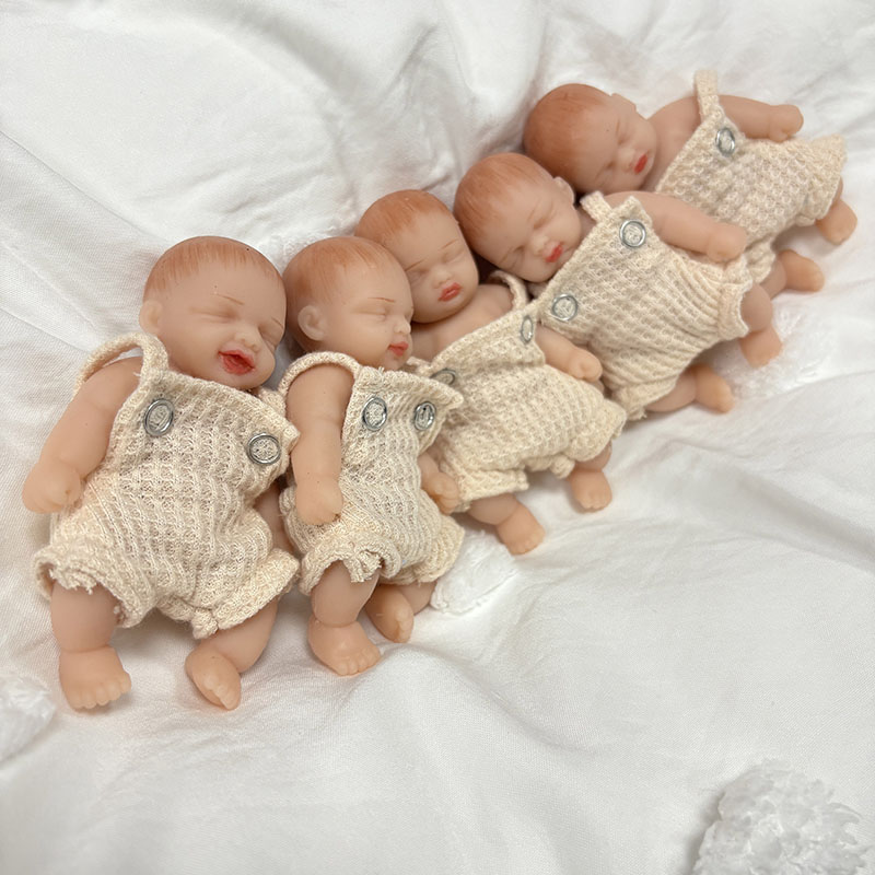 5 unids/set 4 pulgadas hecho a - Reborn Baby Doll Silicone Realistic reseña y precio