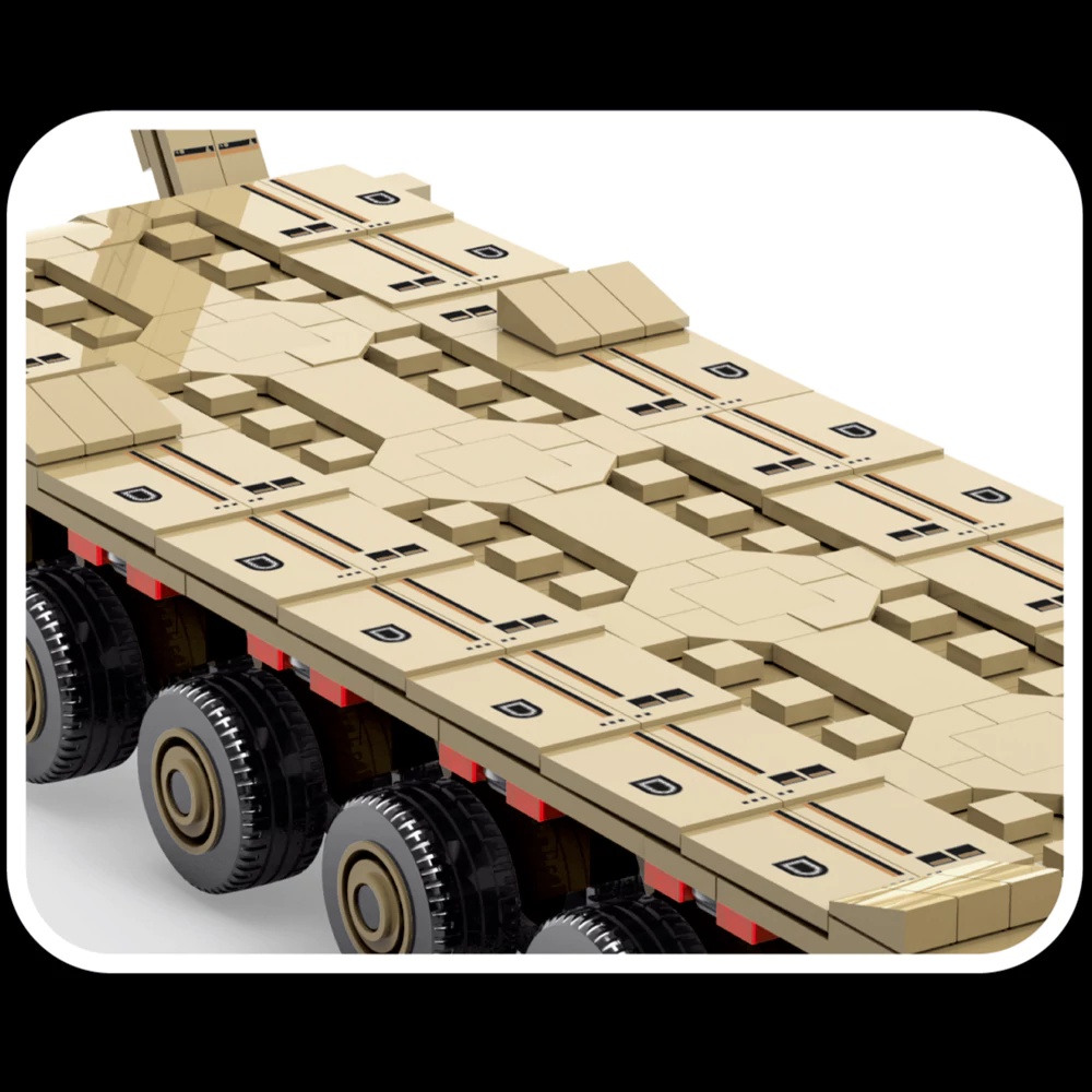 Set de Bloques de Construcción - Lego Compatible Military Tank reseña y precio
