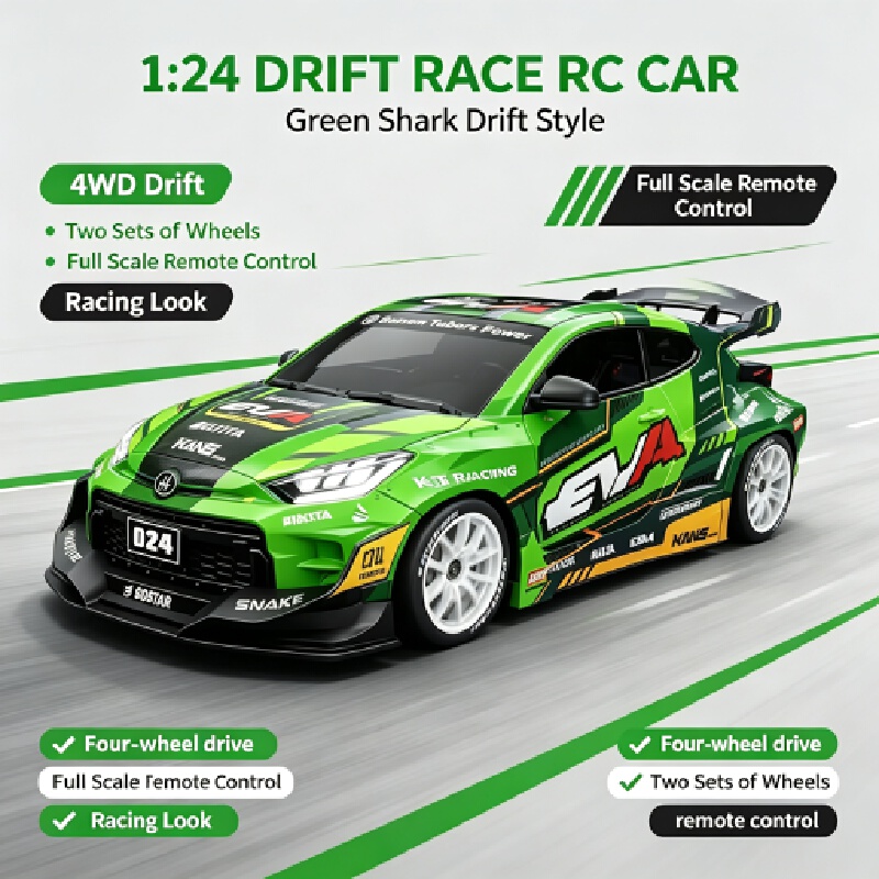 Hongxing Nuevo D24, Coche RC d - Rc Drift Car 1 24 Scale 4Wd reseña y precio