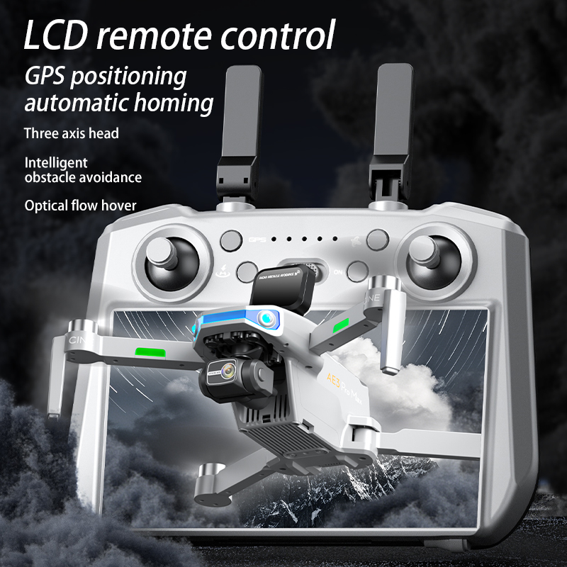 AE3 PRO Max nuevo LCD SC GPS D - Fpv Brushless Rc Drone 4K reseña y precio
