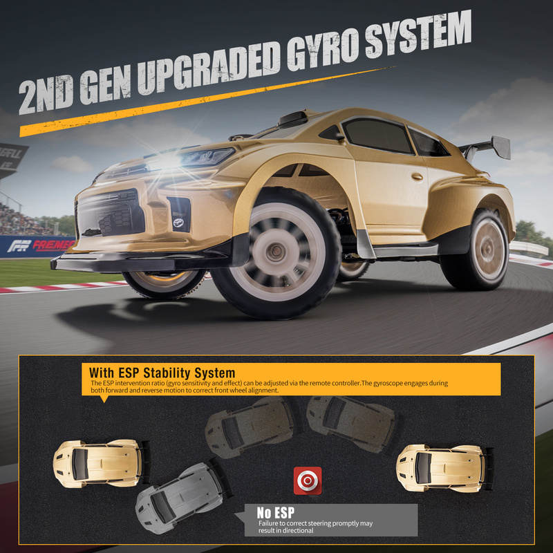 SANYAO SY1204 Coche de Carrera - Rc Drift Car 1 24 Scale 4Wd reseña y precio