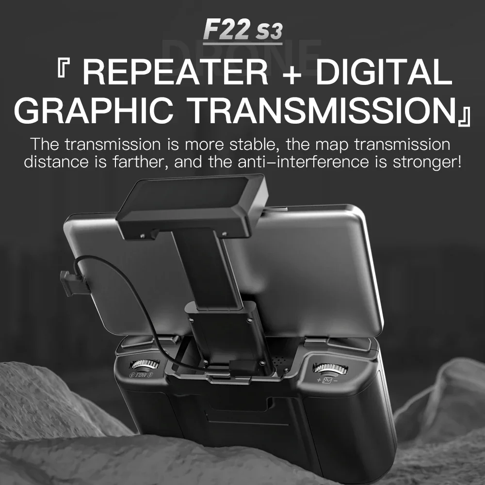 Dron SJRC F22 S3 pro plegable  - Fpv Brushless Rc Drone 4K reseña y precio