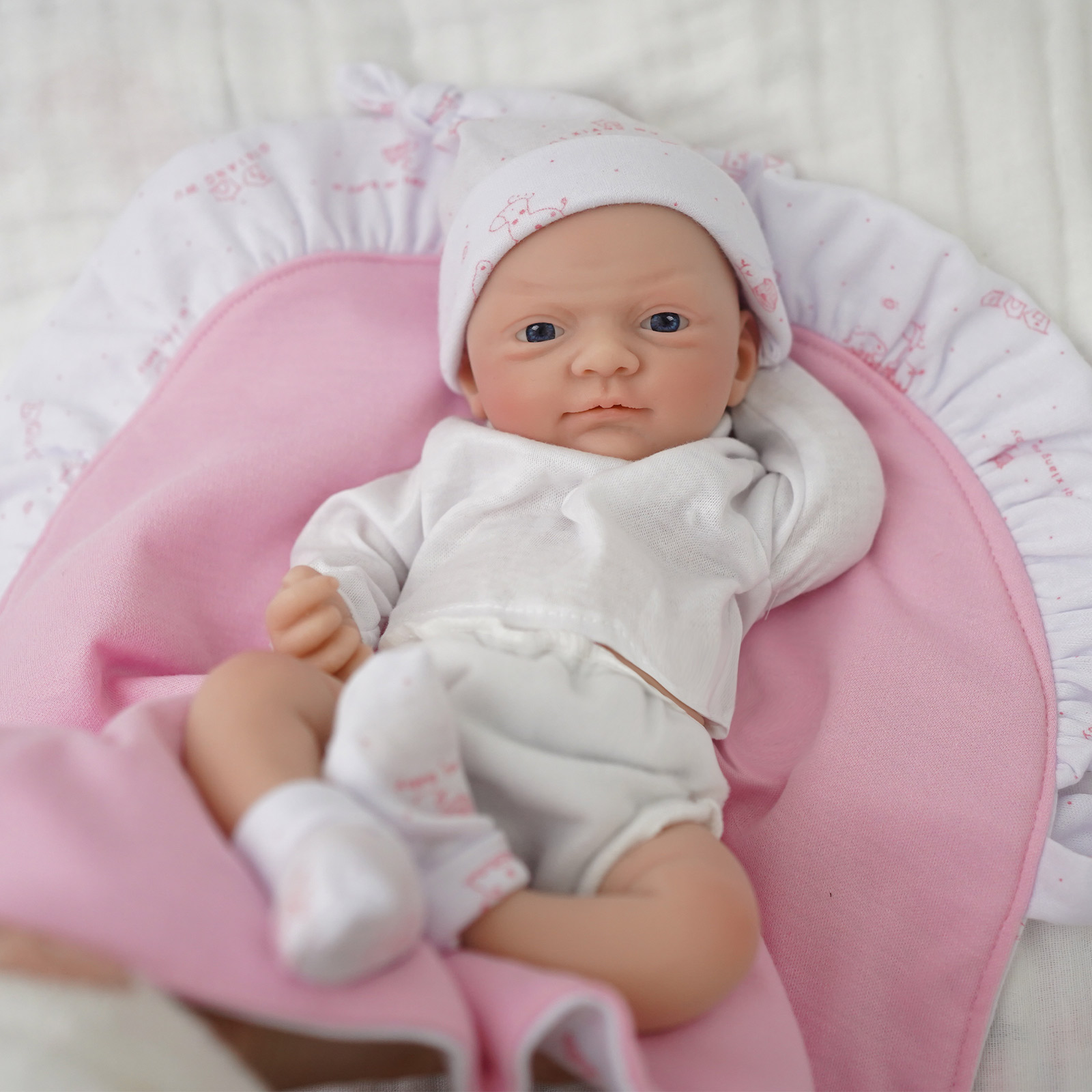 Muñeca bebé de silicona de cue - Reborn Baby Doll Silicone Realistic reseña y precio