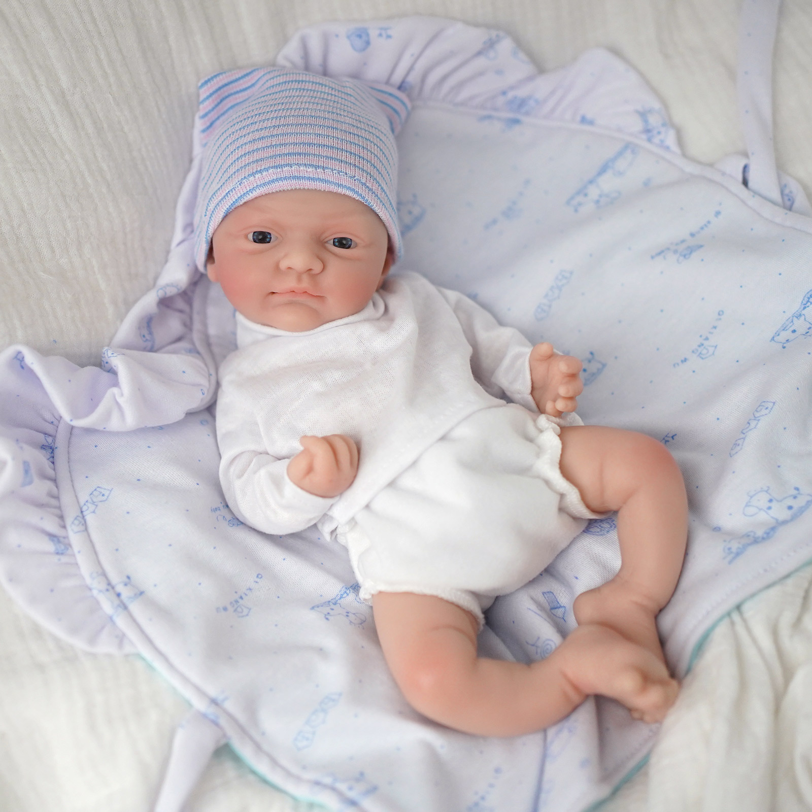 Muñeca bebé de silicona de cue - Reborn Baby Doll Silicone Realistic reseña y precio