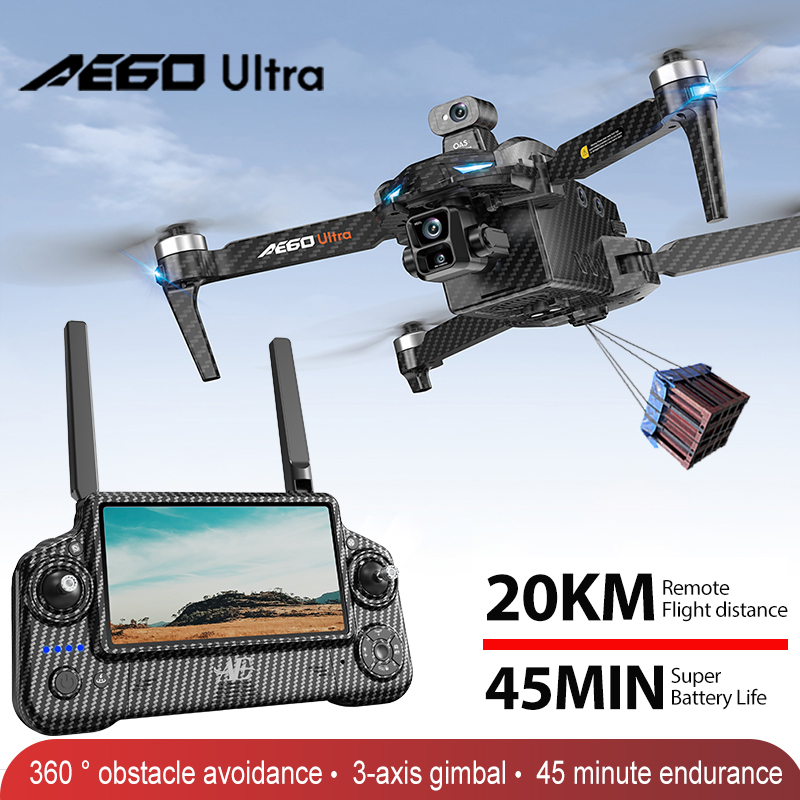 AE60 GPS Drone profesional 8K  - Fpv Brushless Rc Drone 4K reseña y precio