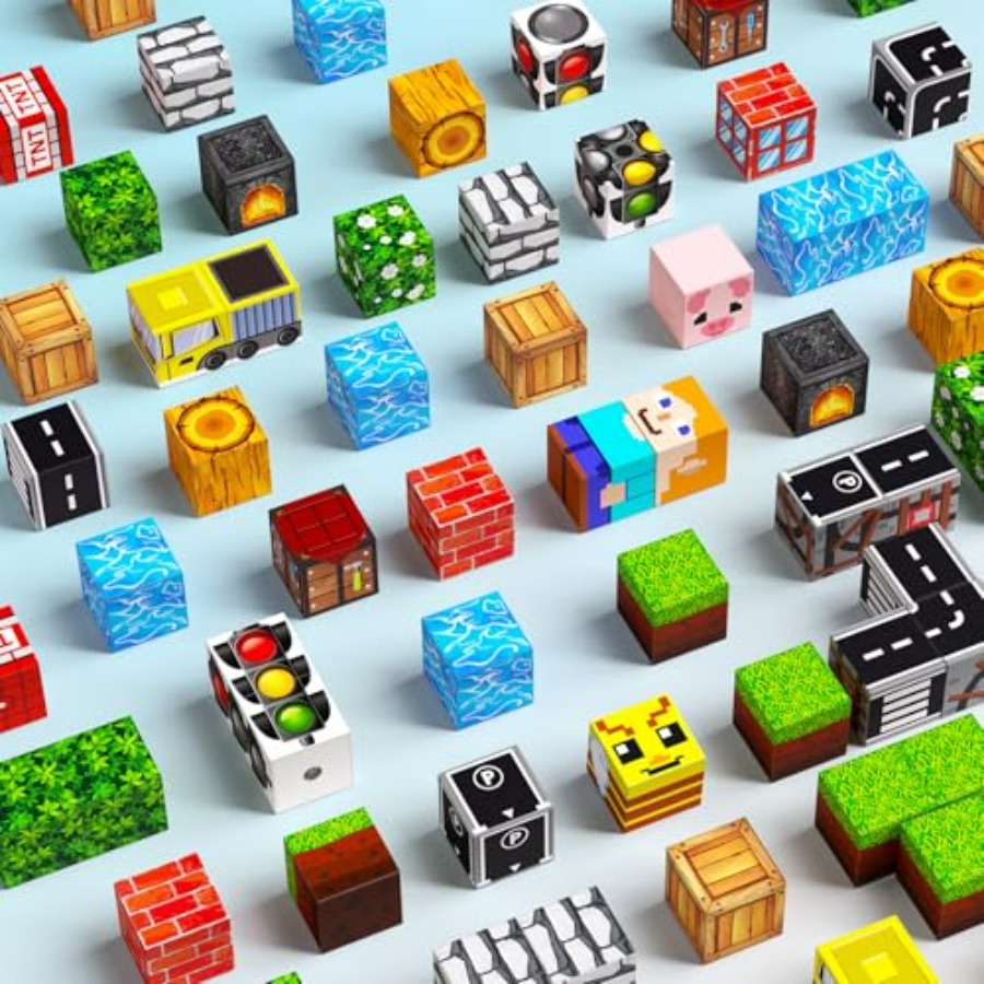 100 Bloques Magnéticos, Juego  - Magnetic Building Tiles Set 100Pcs reseña y precio