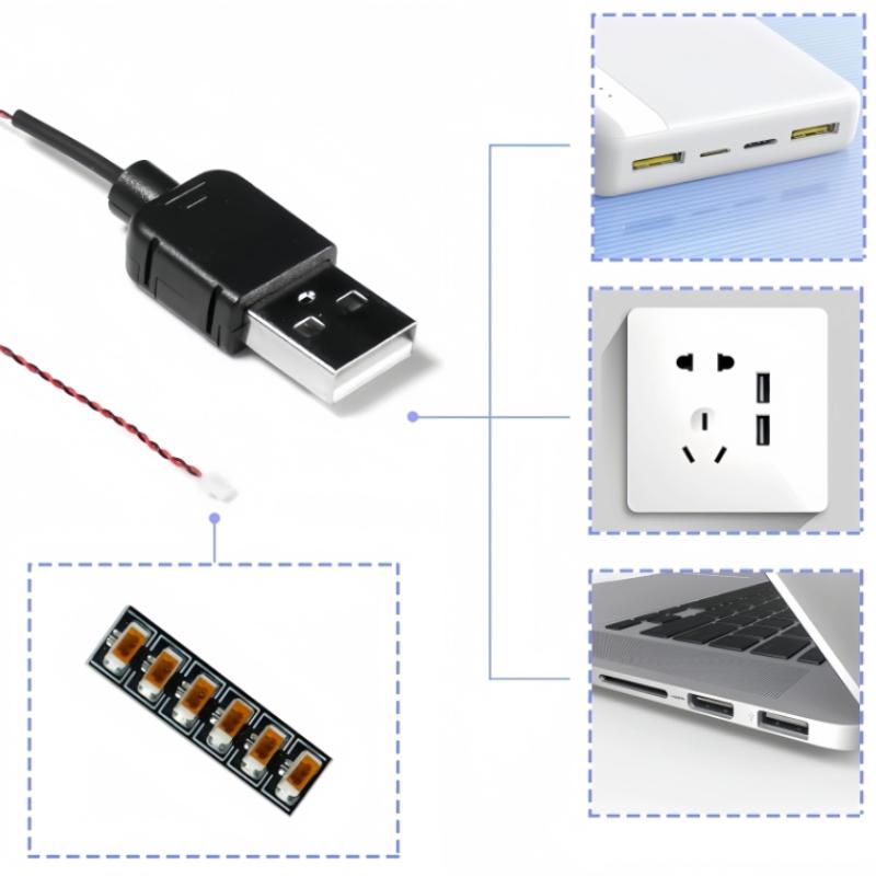 Cable de Alimentación USB de 5 - Building Blocks reseña y precio
