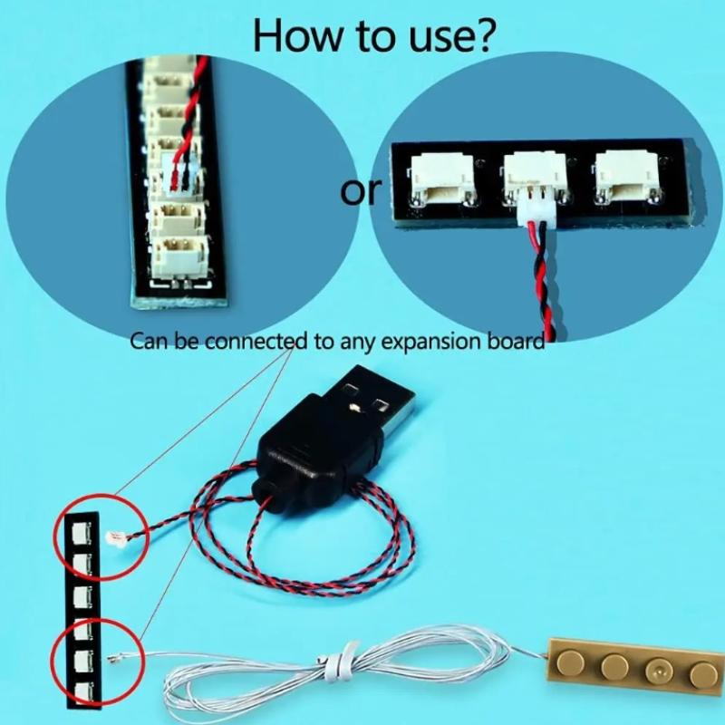 Cable de Alimentación USB de 5 - Building Blocks reseña y precio