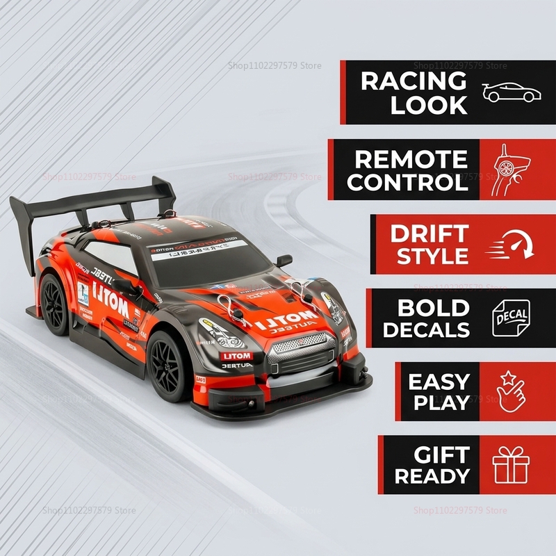 Coche de Carreras a Control Re - Rc Drift Car 1 24 Scale 4Wd reseña y precio