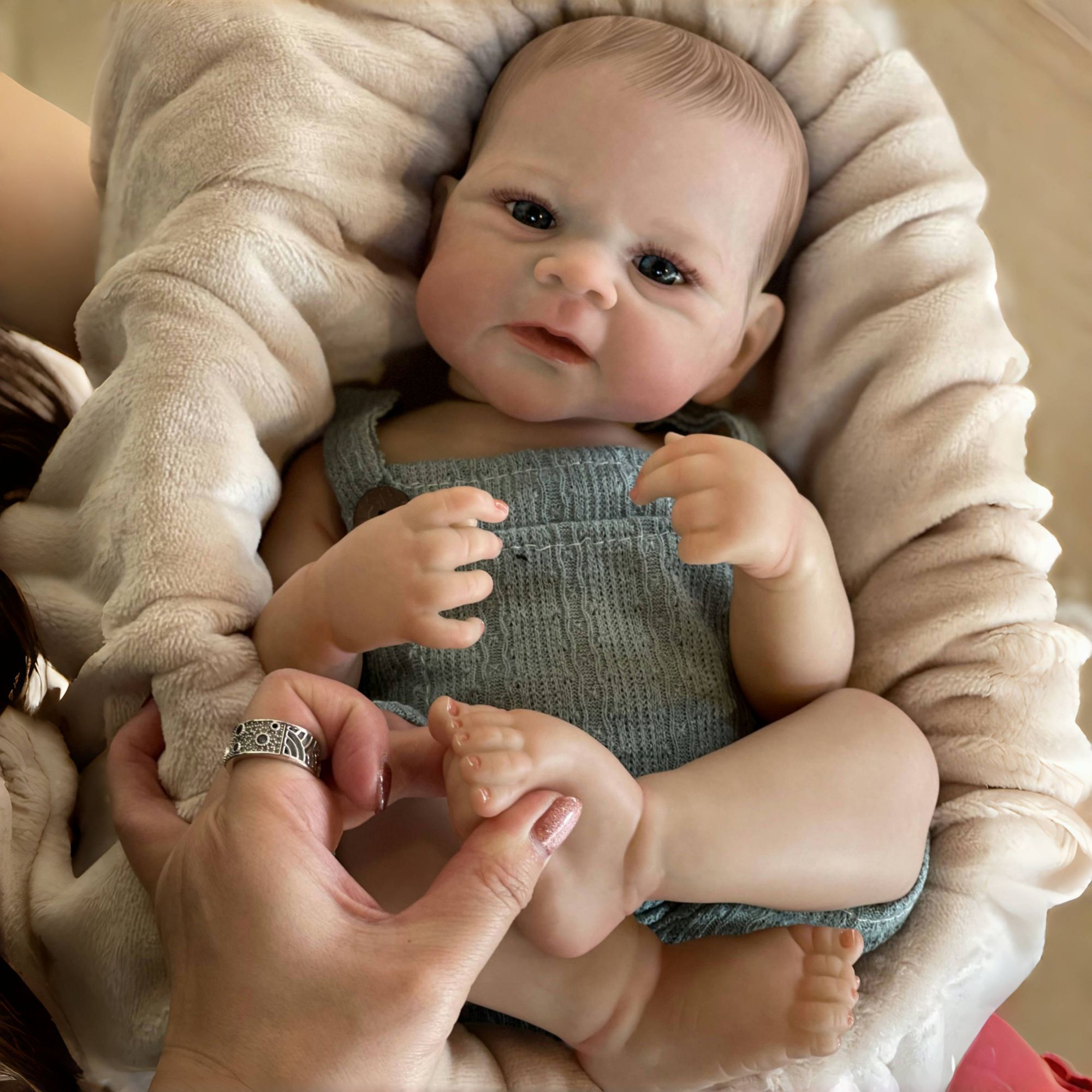 Muñecas OtardDolls Elijah Boy  - Reborn Baby Doll Silicone Realistic reseña y precio