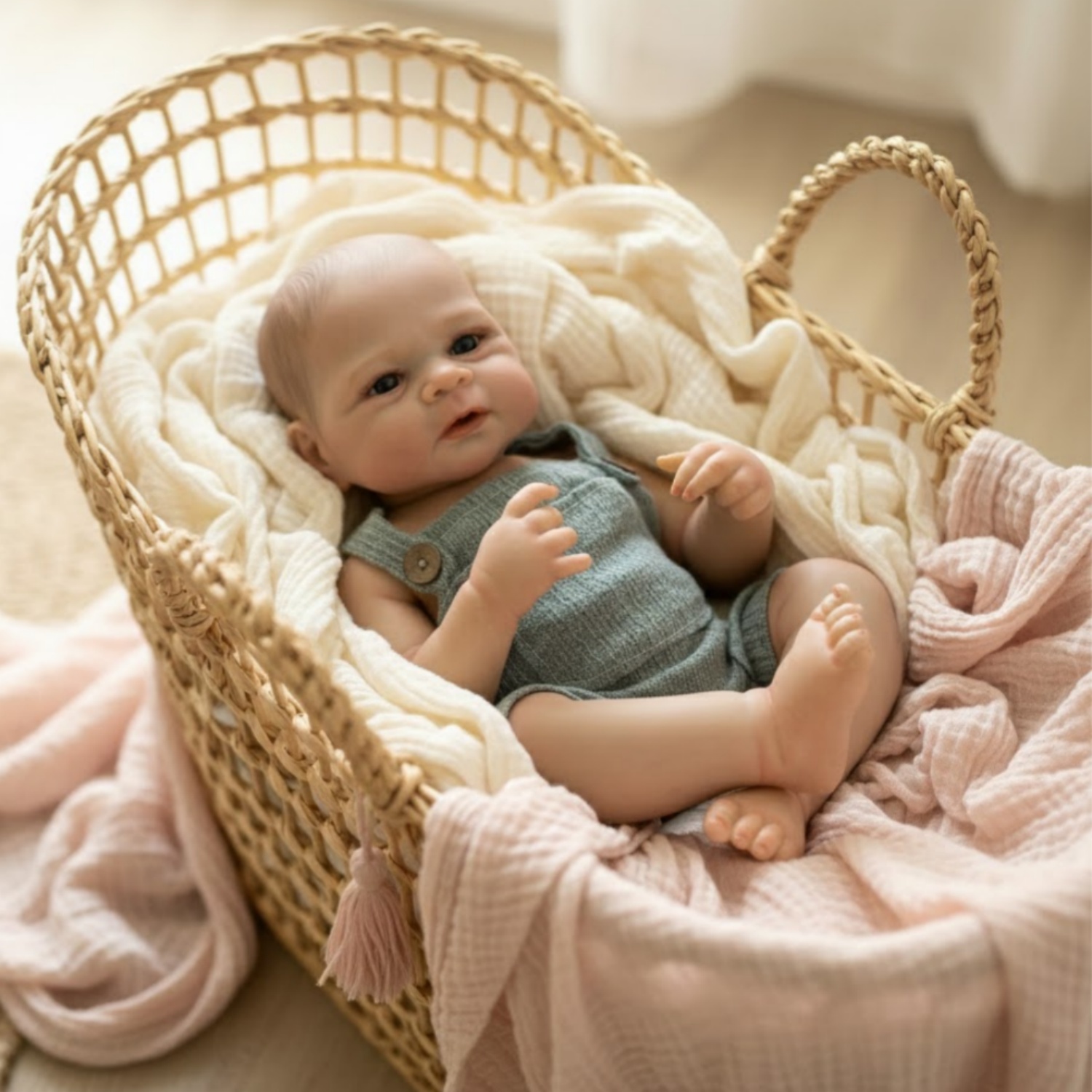 Muñecas OtardDolls Elijah Boy  - Reborn Baby Doll Silicone Realistic reseña y precio
