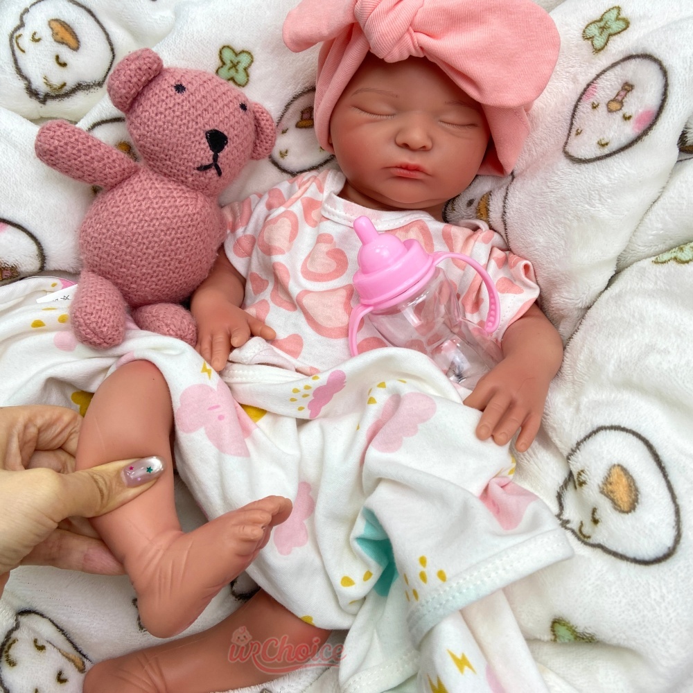 Muñeca reborn silicona lavable - Reborn Baby Doll Silicone Realistic reseña y precio